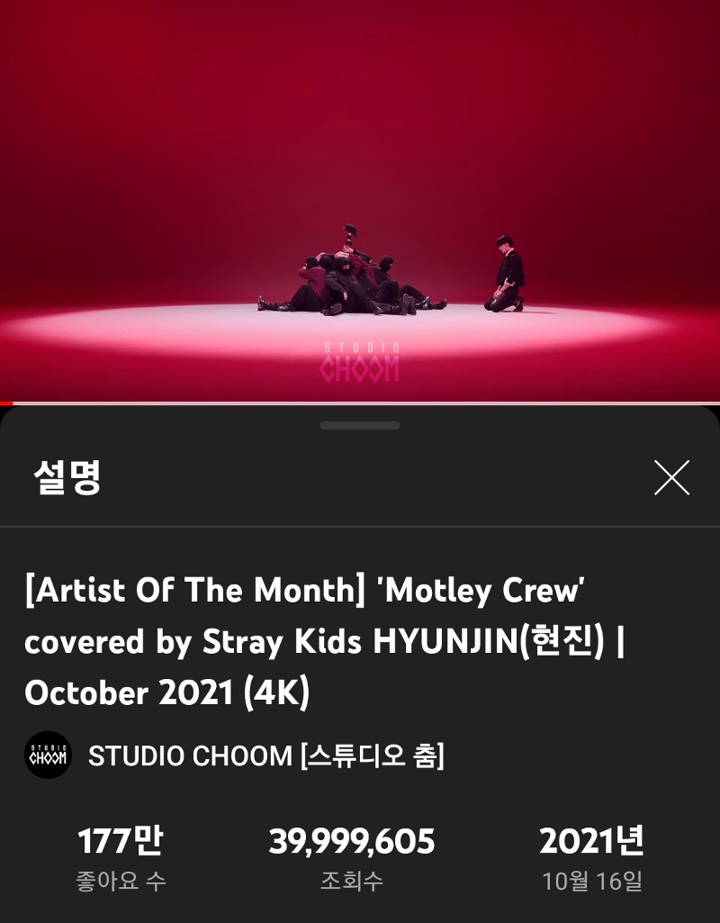 Artist Of The Month] 'Motley Crew' covered by Stray Kids HYUNJIN(현진)