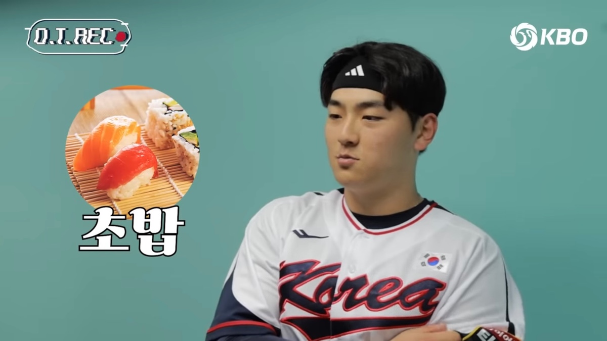 더쿠 - [KBO] 이번에 일본에서 열리는 APBC에 참가하는 국대 신인 야구선수가 도쿄에서 먹어보고 싶다는 음식