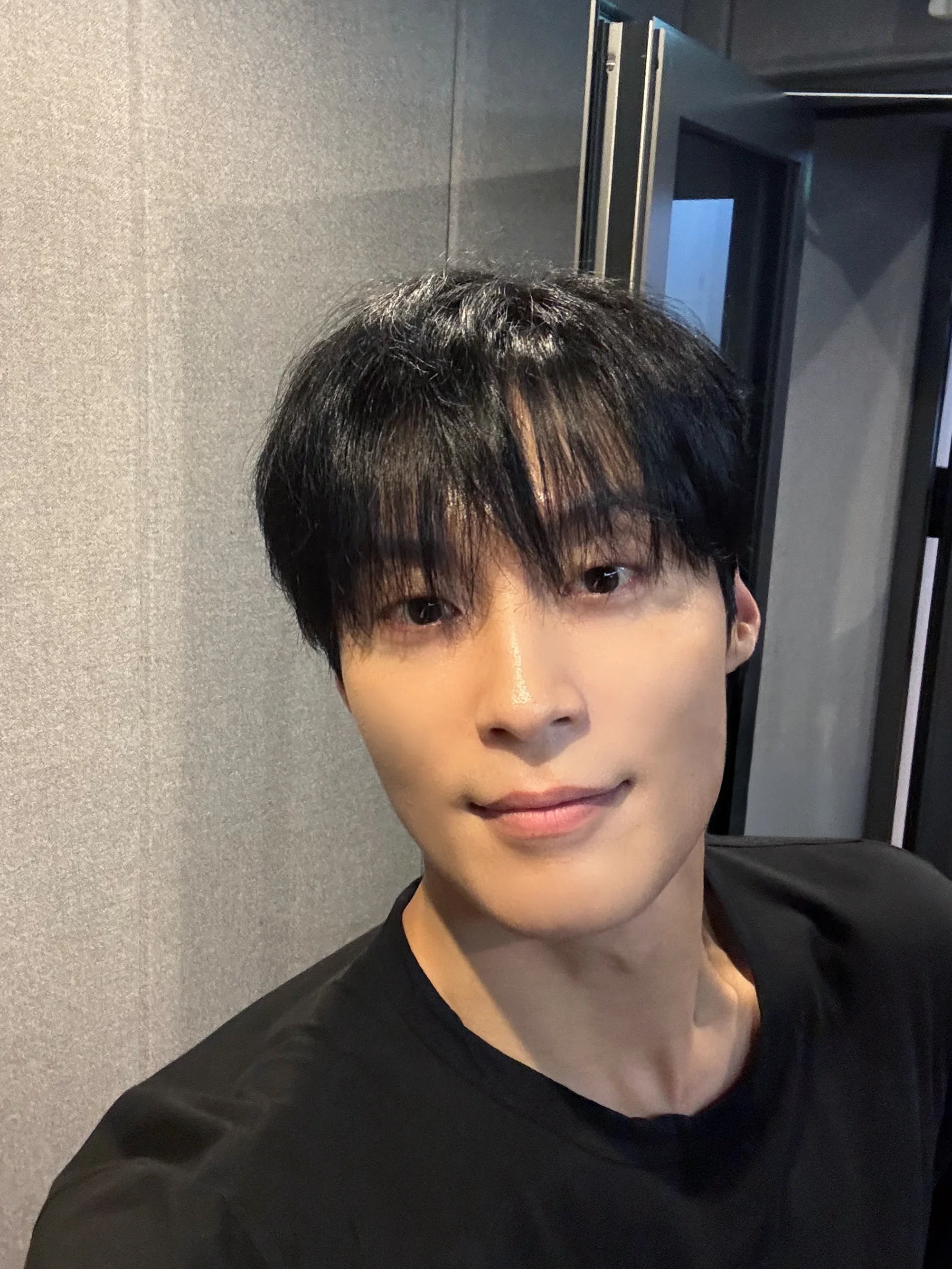 남준 녹음실 셀카