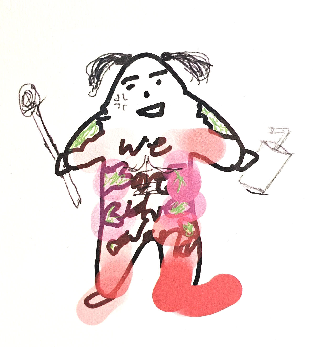 더쿠 - 저 애기 플리 맞아 위아더월드 티셔츠 입음