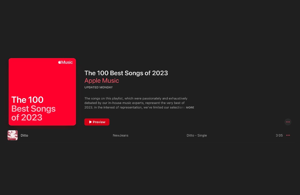 apple-music-the-100-best-songs-of-2023-5-ditto