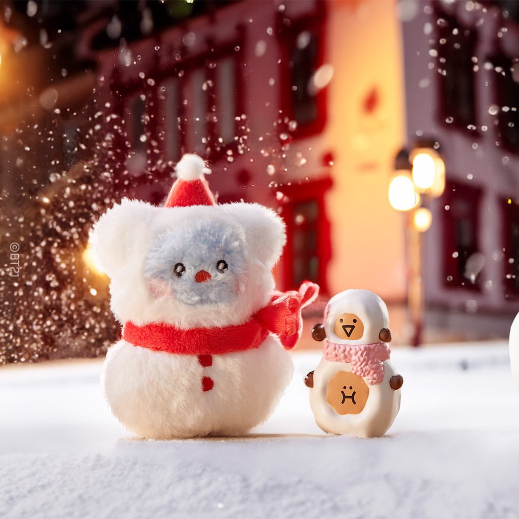 더쿠 - 헐 bt21 크리스마스 코야 너무 귀엽다ㅠㅠㅠ🐨☃️