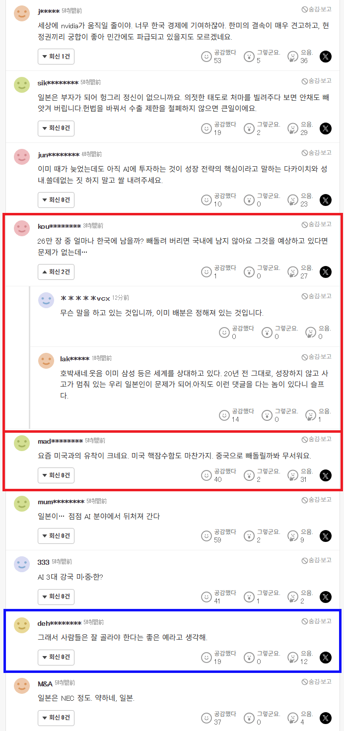 더쿠 - GPU 26만장 공급에 대한 일본 반응 (야후 뉴스 댓글들)
