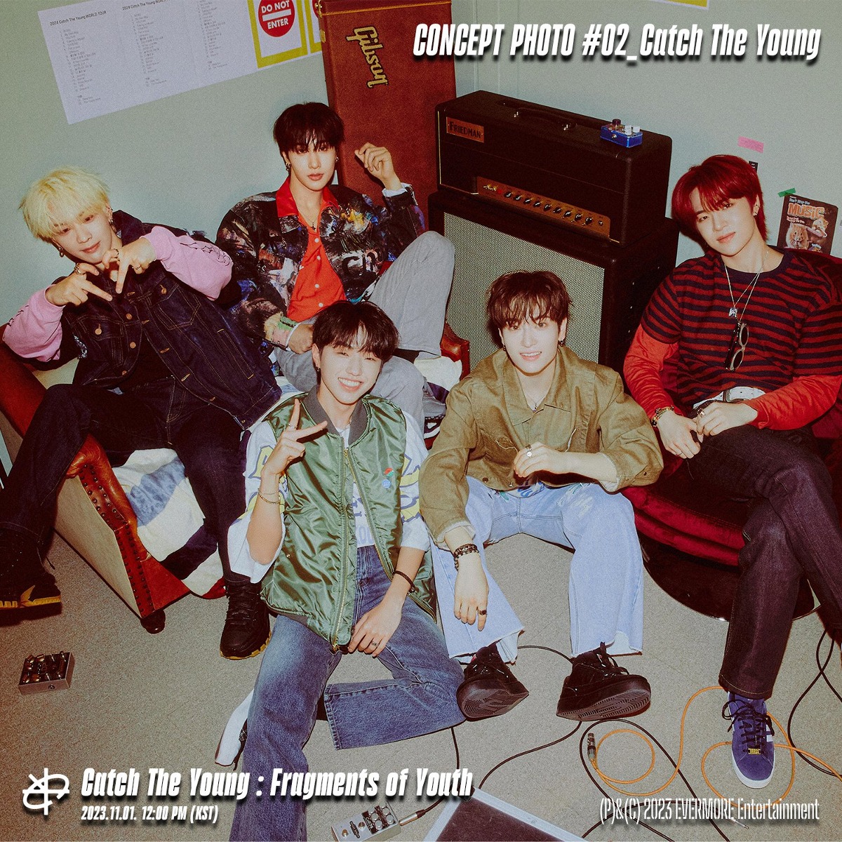 더쿠 - 밴드돌 캐치더영(Catch The Young) 데뷔 미니앨범 컨셉 포토2