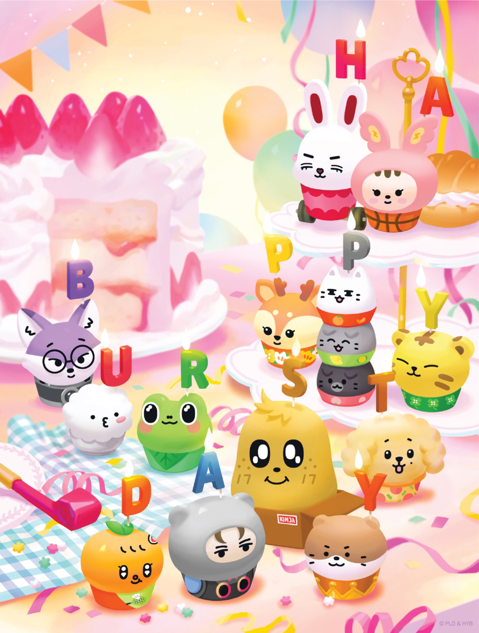 MINITEEN were celebrating our anniversary, too! 🎂
