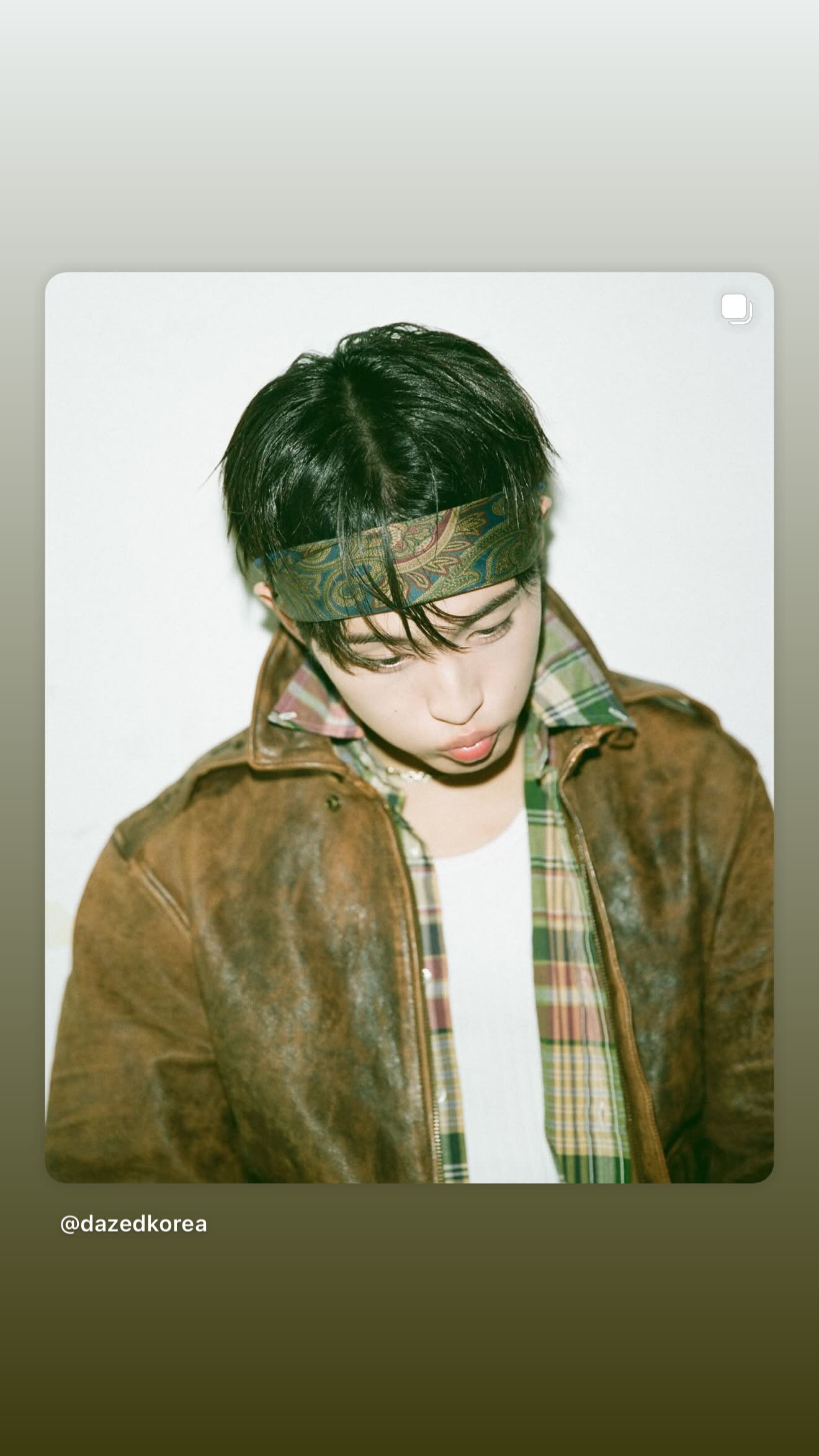 마크 인스타 스토리