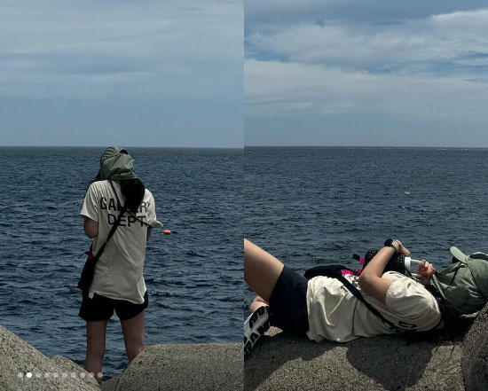 [閒聊] 少女時代俞利躺在防波堤上拍照危險行為！
